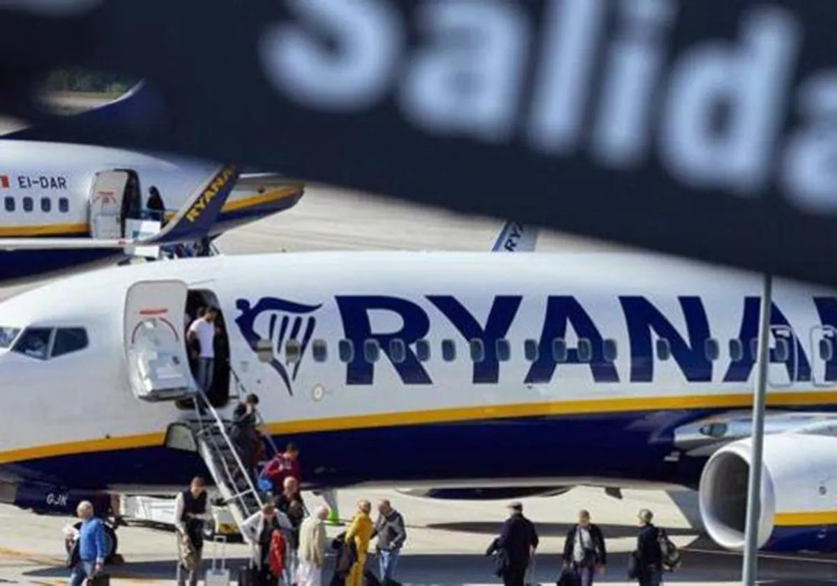 Ryanair strike 22 flights cancelled between Spain and Belgium